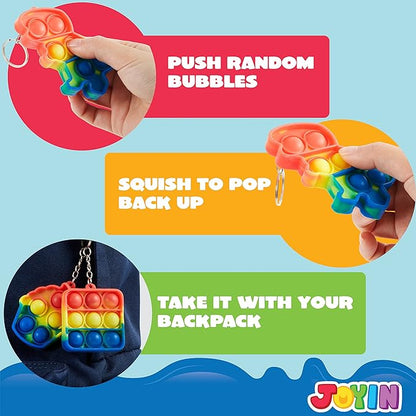 JOYIN 60 Pcs Party Favors for Kids, Popular Fidget Toys Pack, Goodie Bags Fillers for Kids Birthday Party, Prizes in Bulk for School, Pinata Stuffers, Classroom Prizes, Treasure Box Toys nirvanaguru