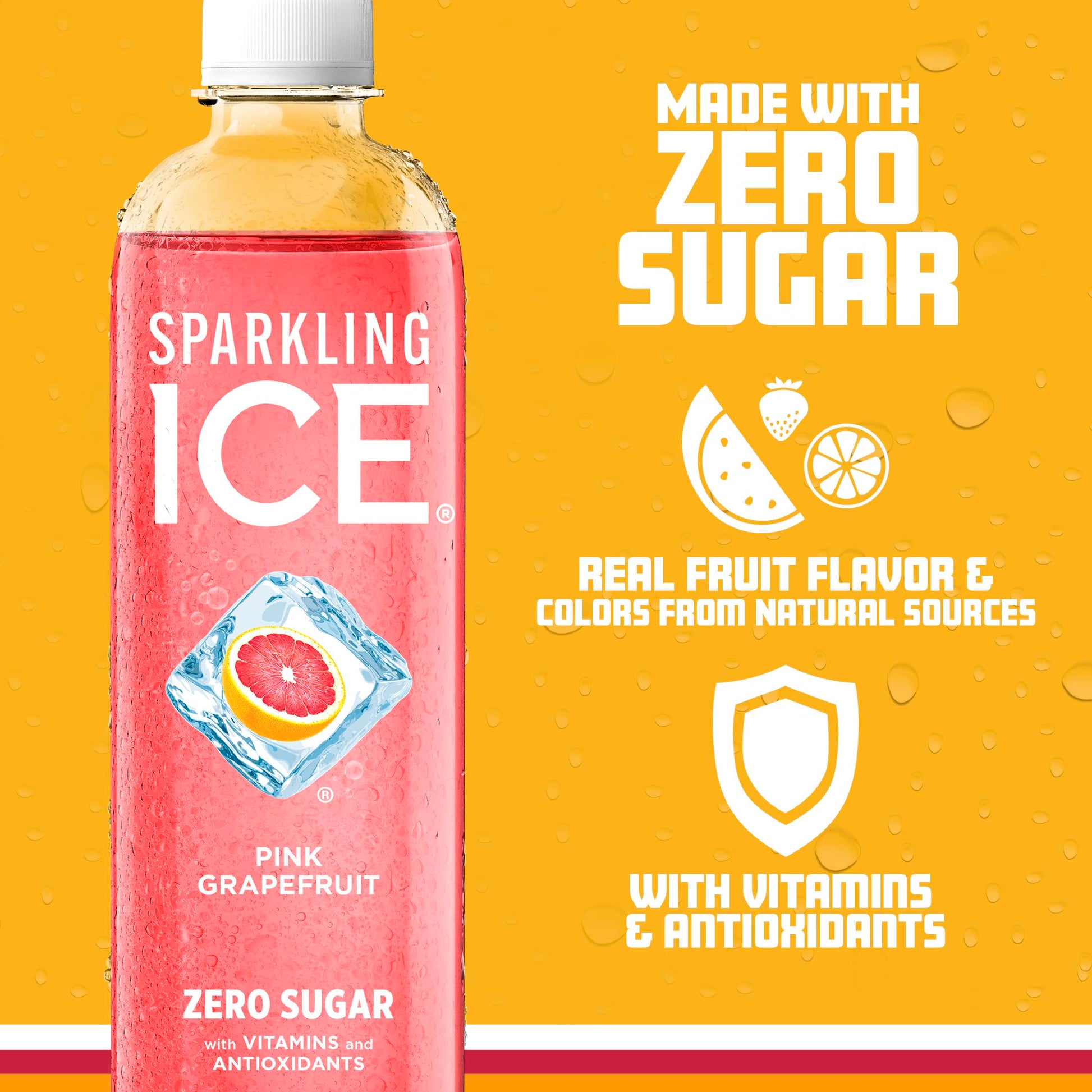 Sparkling Ice, Black Raspberry Sparkling Water, Zero Sugar Flavored Water, with Vitamins and Antioxidants, Low Calorie Beverage, 17 fl oz Bottles (Pack of 12) - Nirvana Guru