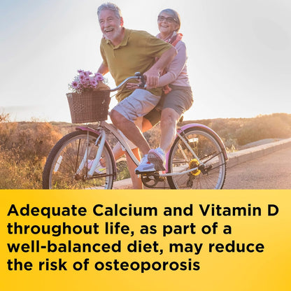 Nature Made Calcium 600 mg with Vitamin D3, Dietary Supplement for Bone Support, 220 Tablets (pack of 1) - Nirvana Guru