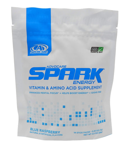 AdvoCare Spark Vitamin & Amino Acid Supplement - Focus & Energy Drink Powder Mix with Vitamin A, B-6, C & E - Also Includes L-Carnitine & L-Tyrosine - Fruit Punch - 10.5 oz Nirvana Guru