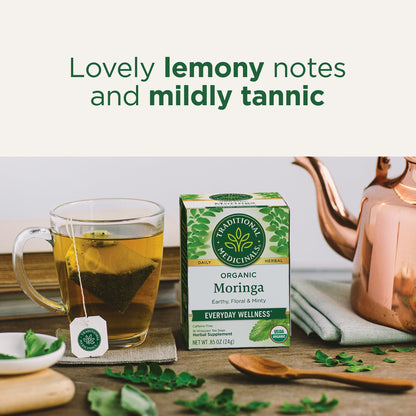Traditional Medicinals Organic Red Clover, Caffeine Free, 16 Wrapped Tea Bags, 1.13 oz (32 g) - Nirvana Guru