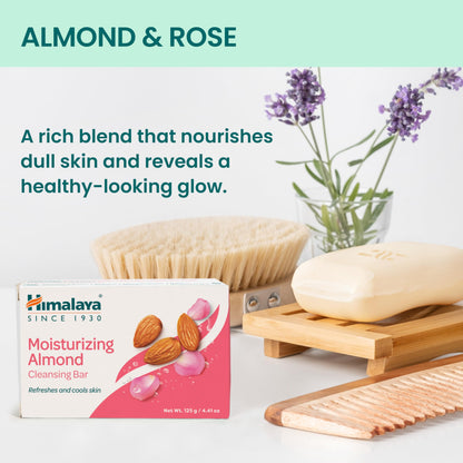 Himalaya Purifying Neem & Turmeric Cleansing Bar for Clean and Healthy Looking Skin, Free from Parabens, SLS and Phthalates, Gluten Free, Vegan, 125 g (4.41 oz), 6 Pack - Nirvana Guru