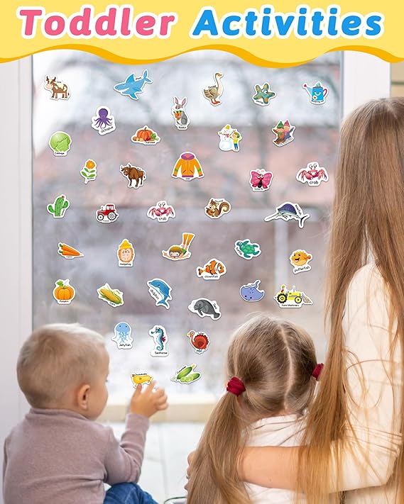 Benresive Reusable Sticker Book for Toddlers 2-4 Years, 3 Sets Travel Stickers for Kids, Waterproof Sticker Books for Toddlers 1-3, Crafts Activities for Todddlers 1-3 2-4 3-5 nirvanaguru