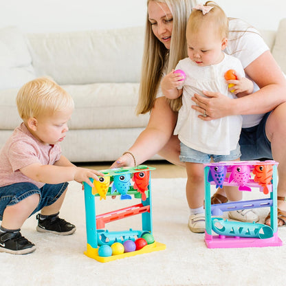 Move2Play, Feed The Fish | Interactive Baby & Toddler Toy | 1, 2+ Year Old Gift & Birthday Present | Boys & Girls Babies Ages 6, 7, 8, 9, 10, 12, 18, 24+ Months Old Nirvana Guru