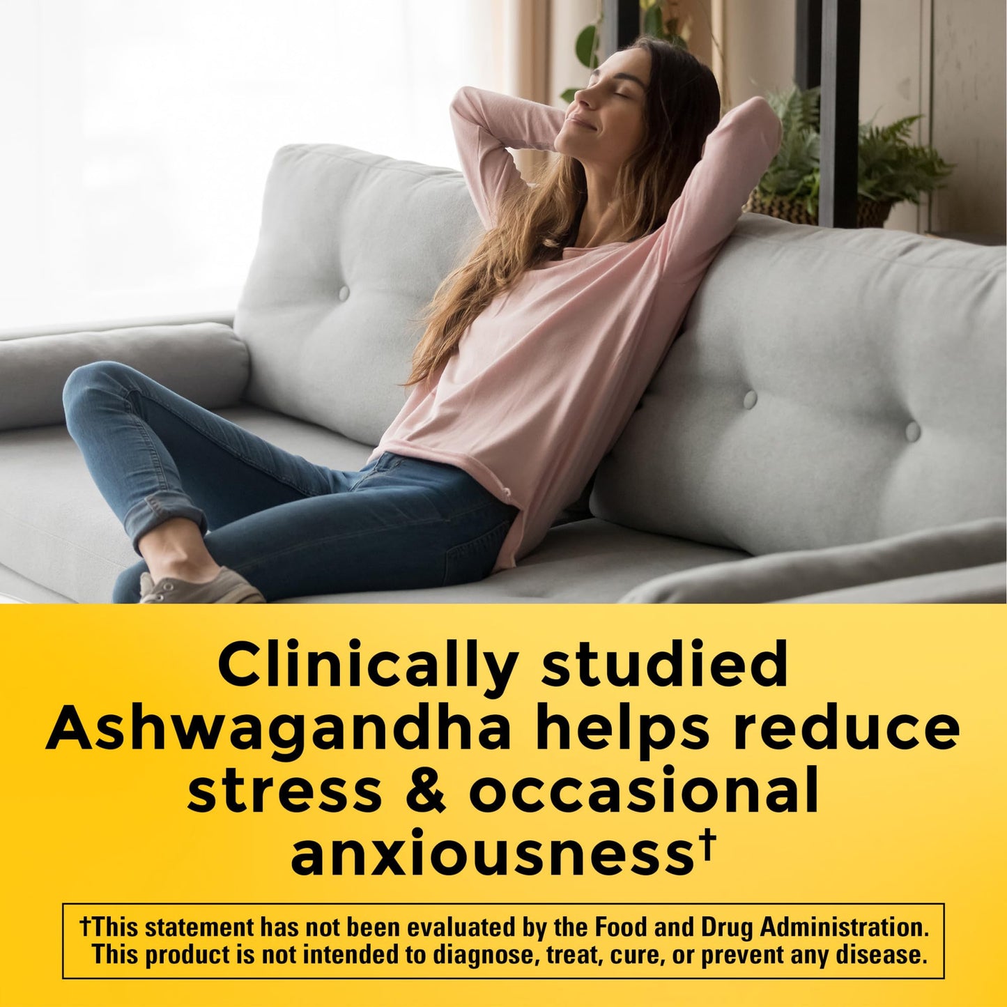Nature Made Ashwagandha Capsules 125mg for Stress Support, 60 Capsules, 60 Day Supply - Nirvana Guru