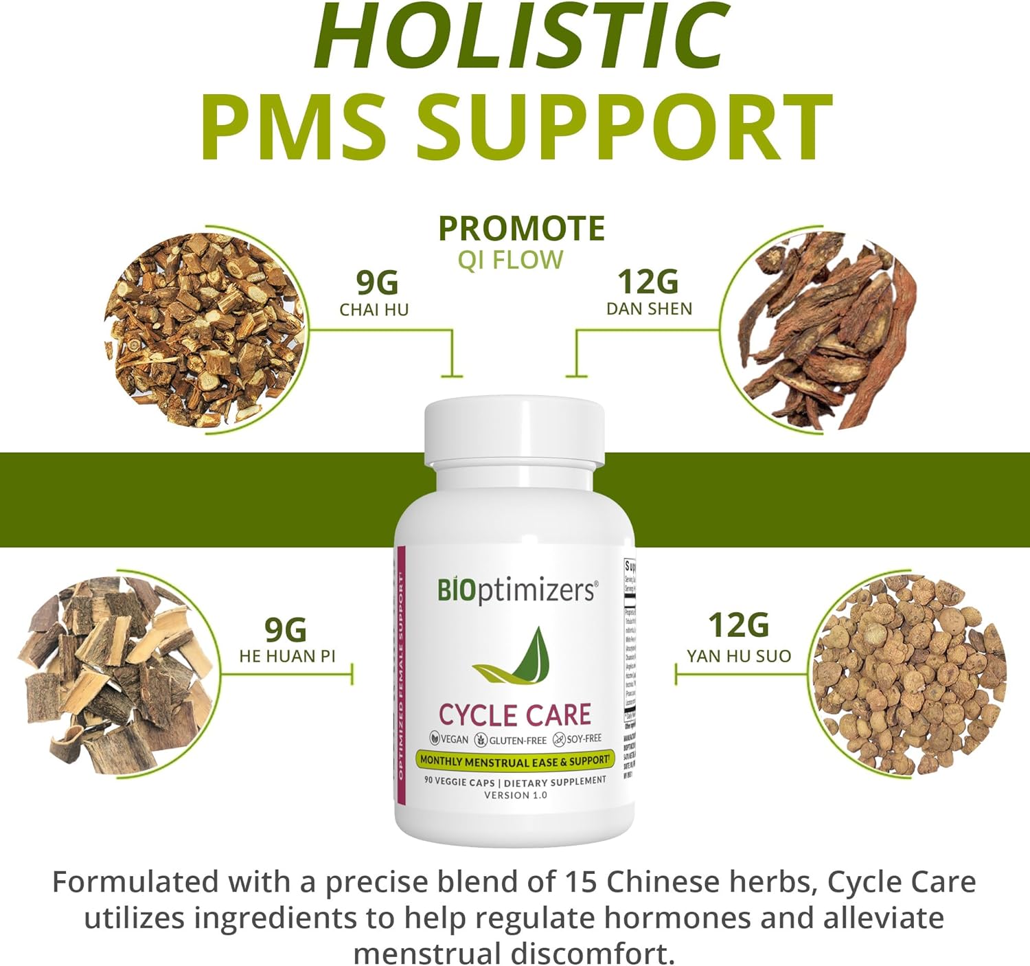 BiOptimizers Magnesium Breakthrough 4.0, (60 Capsules) & Cycle Care, (90 Capsules) - Natural Sleep, Brain, and Menstrual Relief Support Supplement Bundle Nirvana Guru