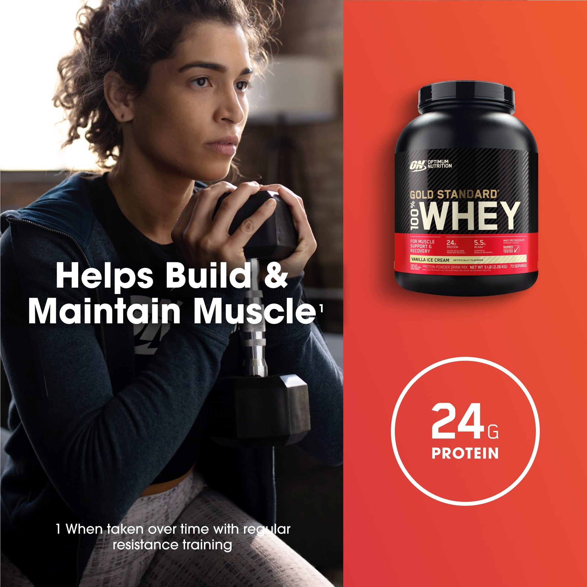 Optimum Nutrition Gold Standard 100% Whey Protein Powder, Double Rich Chocolate, 2 Pound (Packaging May Vary) - Nirvana Guru