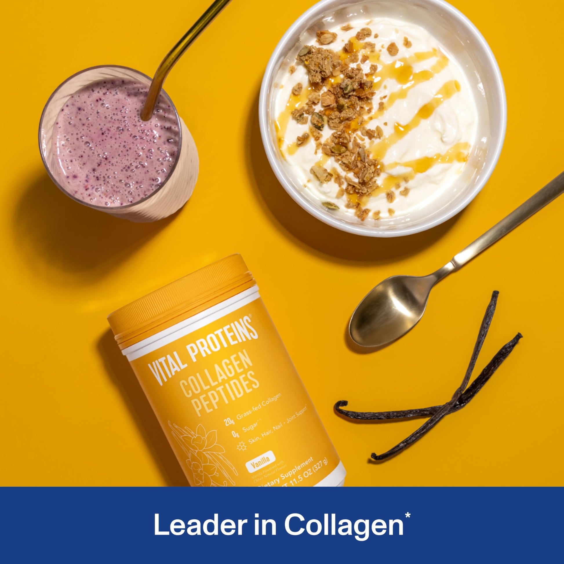 Vital Proteins Collagen Peptides Powder - Supports Hair, Nail, Skin, Bone & Joint Health, Unflavored, Collagen Protein 9.33 OZ - Nirvana Guru