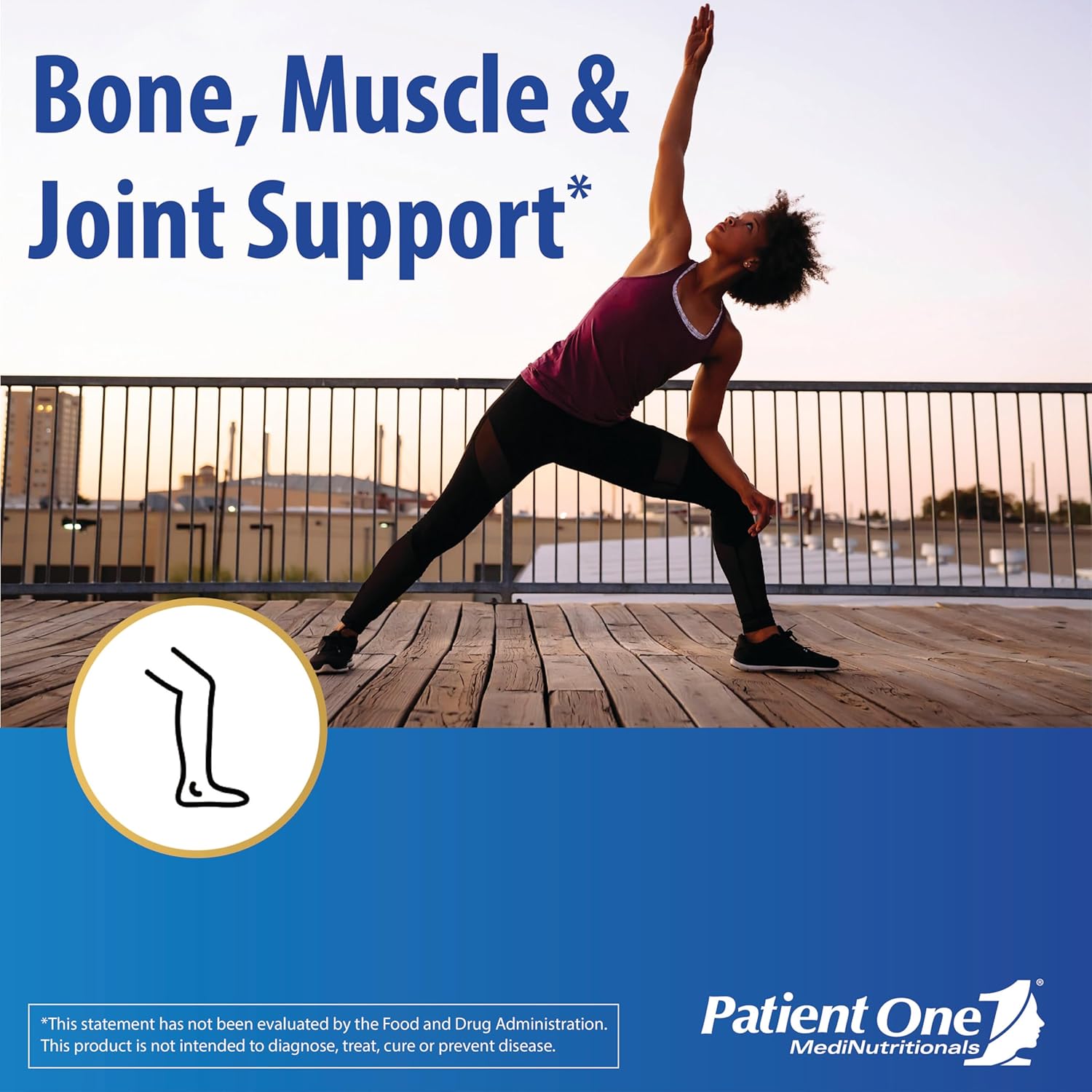 Patient One MuscleCare | Supplement to Help Soothe Muscle Cramps and Tension* | with Magnesium, Passion Flower, Valerian and More | 180 Capsules - Nirvana Guru