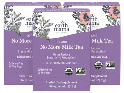 Earth Mama Organic Third Trimester Tea Bags | 100% USDA Organic Herbal Tea for Late Pregnancy Comfort + Childbirth Preparation, 16 Teabags Per Box (2-Pack) Nirvana Guru