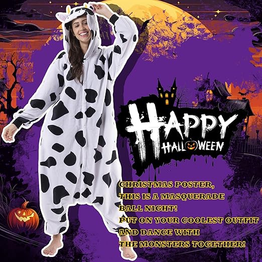 Beauty Shine Unisex Adult Onesie One Piece Pajamas Cosplay Cartoon Costume Halloween Christmas Sleepwear Jumpsuit Homewear nirvanaguru