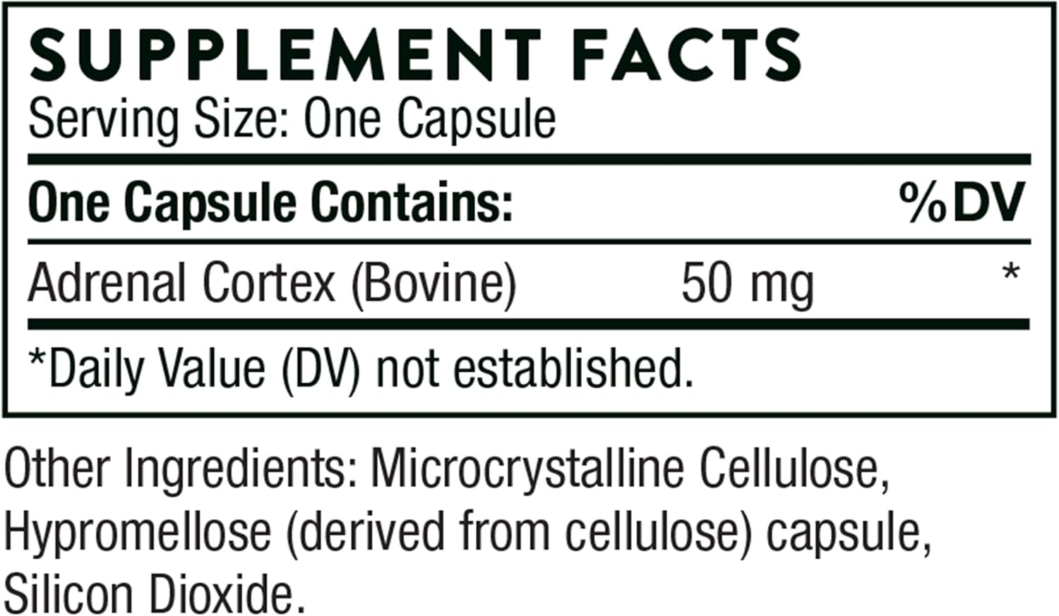 THORNE Adrenal Cortex - Supplement for Cortisol Management - Support Healthy Adrenal Gland Function, Immune System, Stress Management, Fatigue & Metabolism* - 60 Capsules - Nirvana Guru