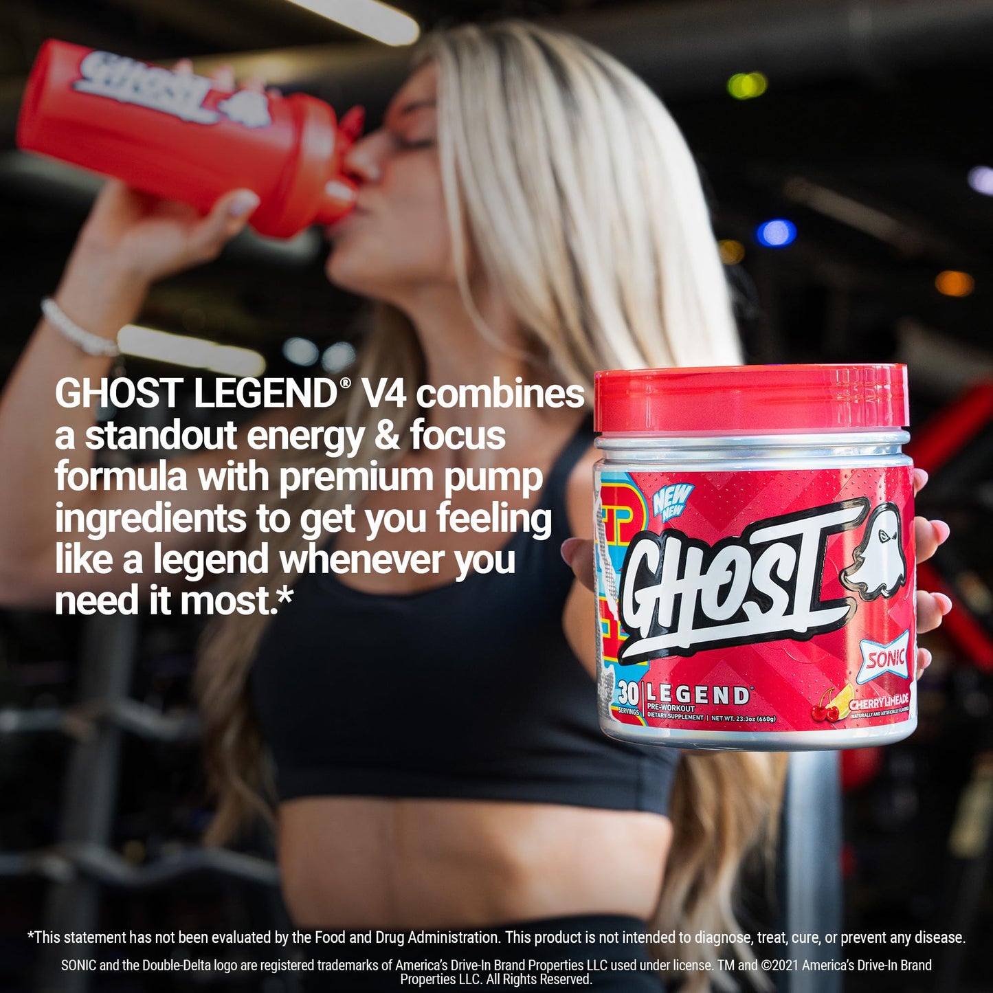 GHOST Legend Pre-Workout Powder, Blue Raspberry - 30 Servings – Pre-Workout for Men & Women with Choline, L-Citrulline, & Beta Alanine for Energy & Focus Nirvana Guru