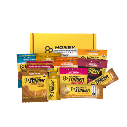 Honey Stinger Organic Honey Waffle Energy Stroopwafel for Exercise, Endurance and Performance Sports Nutrition for Home & Gym, Pre and Post Workout Box of 16 Waffles, 16.96 Ounce (Pack of 16)