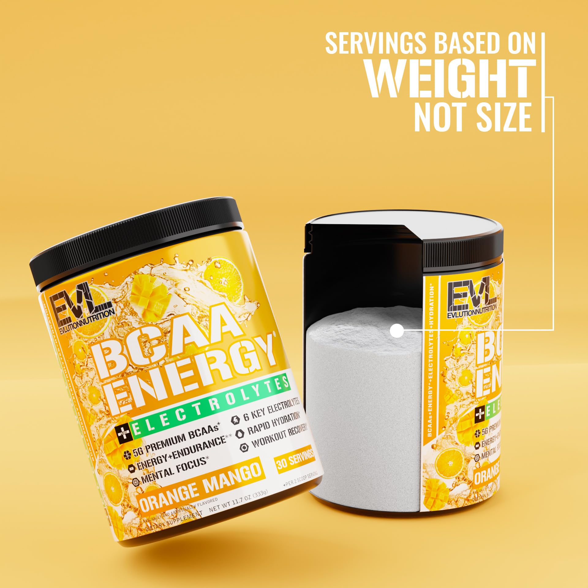 EVL BCAAs Amino Acids Powder - BCAA Energy Pre Workout Powder for Muscle Recovery Lean Growth and Endurance - Rehydrating Post Workout Recovery Drink with Natural Caffeine - Pink Lemonade Nirvana Guru