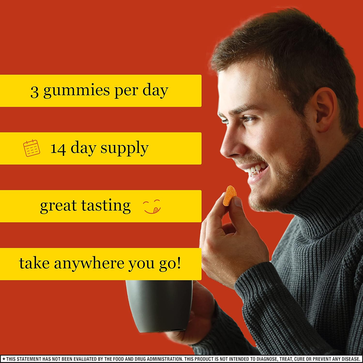 Airborne Vitamin C 750mg (per Serving) Zesty Orange Flavored Gummies (42 Count in a Bottle), Gluten-Free Immune Support Supplement with Vitamins A C E, Selenium, Echinacea, Ginger, Antioxidant Nirvana Guru