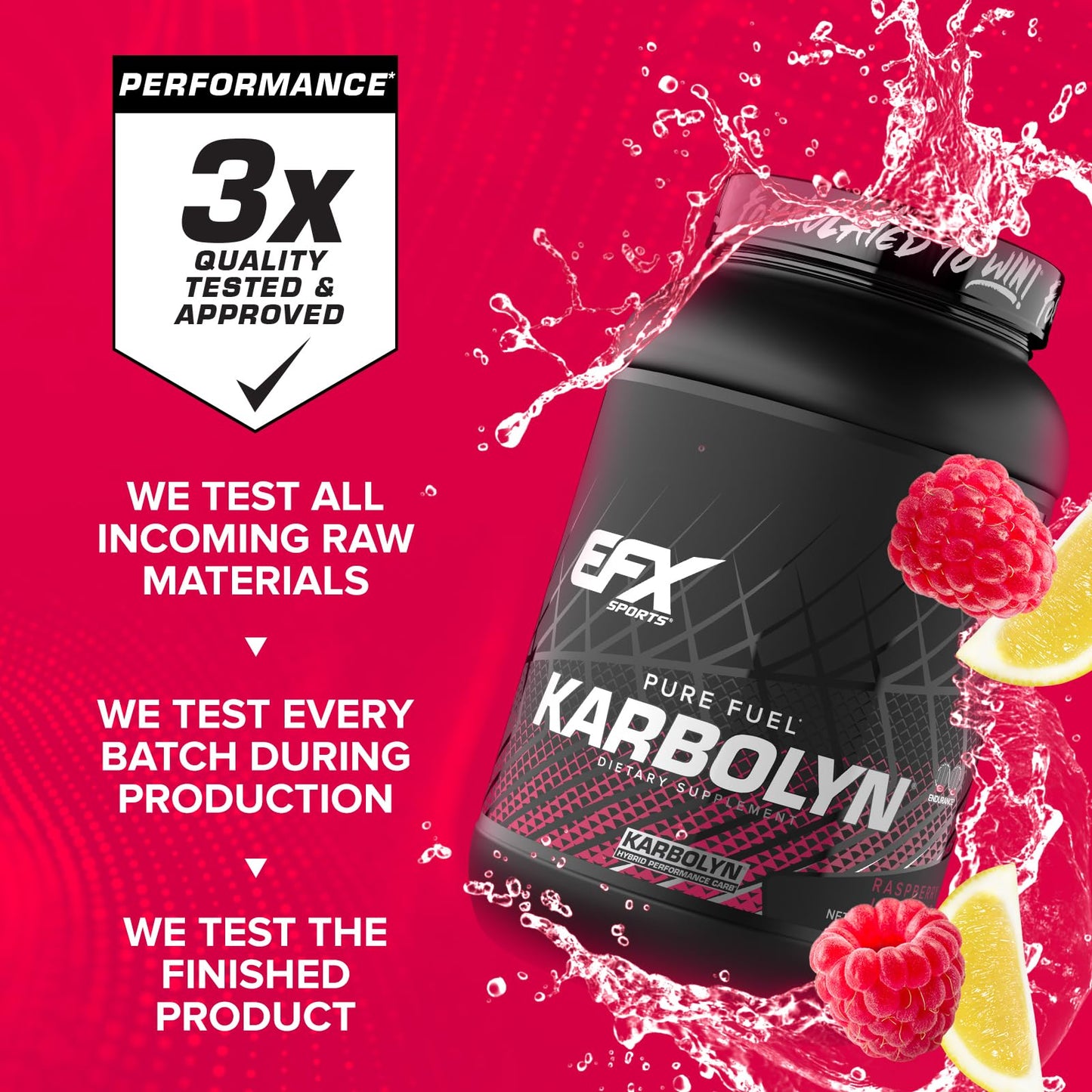 EFX Sports Karbolyn Fuel | Fast-Absorbing Carbohydrate Powder | Carb Load, Sustained Energy, Quick Recovery | Stimulant Free | 39 Servings (Neutral) Nirvana Guru