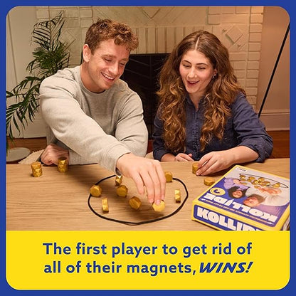 Kollide by Relatable, Exciting Magnetic Game for Family Game Night, Fun 2 Player Games for Kids, Includes 1 Rope, 20 Magnets & Carrying Bag nirvanaguru