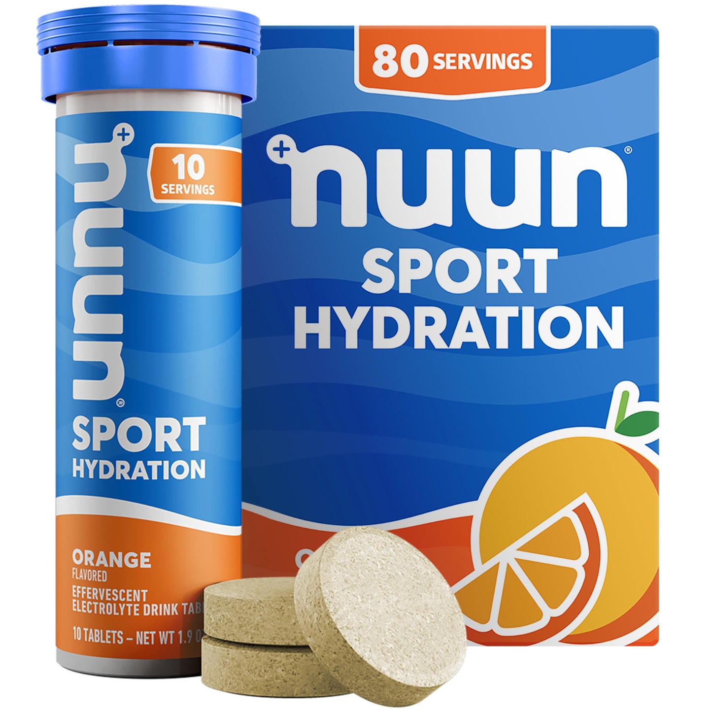 Nuun Sport Electrolyte Tablets with Magnesium, Calcium, Potassium, Chloride & Sodium, Gluten Free & Vegan, Strawberry Lemonade, 4 Pack (40 Servings Total)