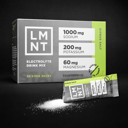 LMNT Zero Sugar Electrolytes - Watermelon Salt | Drink Mix | 30-Count