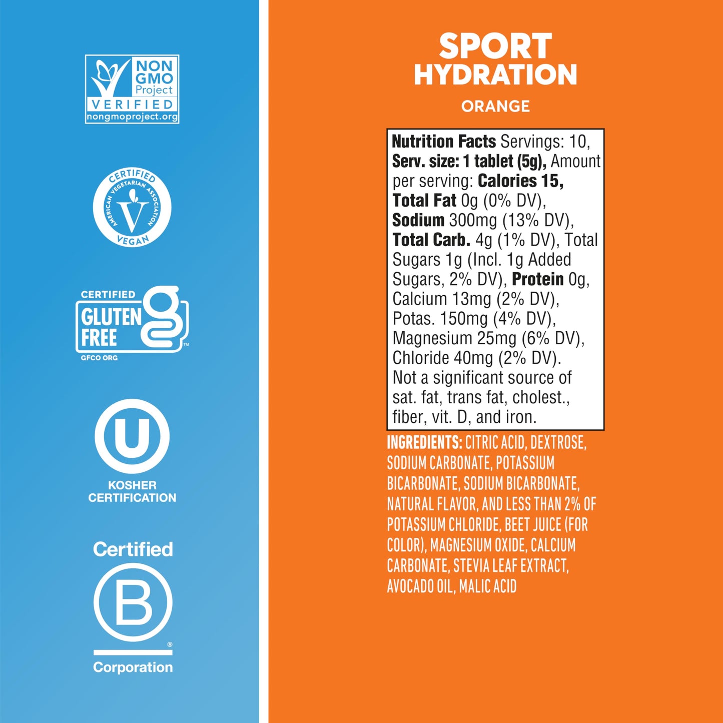 Nuun Sport Electrolyte Tablets with Magnesium, Calcium, Potassium, Chloride & Sodium, Gluten Free & Vegan, Strawberry Lemonade, 4 Pack (40 Servings Total)