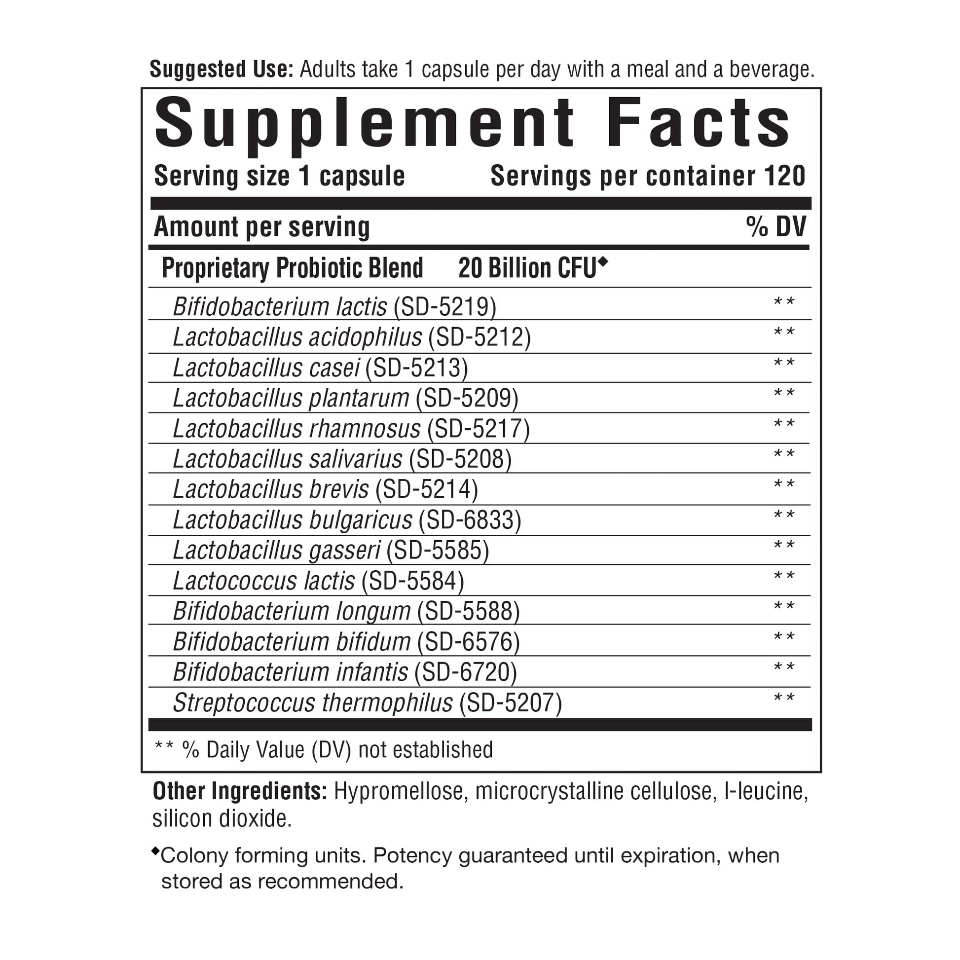 Innate Response Formulas Flora 20-14 Ultra Strength - Probiotic Supplement with 20 Billion CFU - 14 Probiotic Strains - Vegetarian and Non-GMO - Made Without 9 Food Allergens - 60 Capsules Nirvana Guru