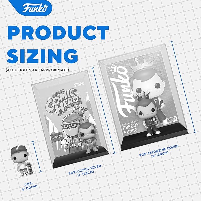 Funko Pop! Comic Cover: Jaws - Collectable Vinyl Figure - Gift Idea - Official Merchandise - Toys for Kids & Adults - Movies Fans - Model Figure for Collectors and Display Nirvana Guru