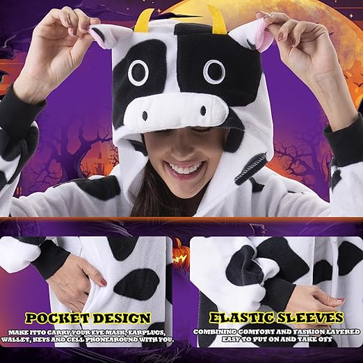Beauty Shine Unisex Adult Onesie One Piece Pajamas Cosplay Cartoon Costume Halloween Christmas Sleepwear Jumpsuit Homewear nirvanaguru