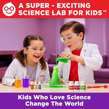Doctor Jupiter My First Science Kit for Kids Ages 4-5-6-7-8 | Birthday Gift Ideas for 4+ Year Old Boys & Girls | Toy Stem Kit with 100+ Experiments | Learning & Educational Projects Nirvana Guru
