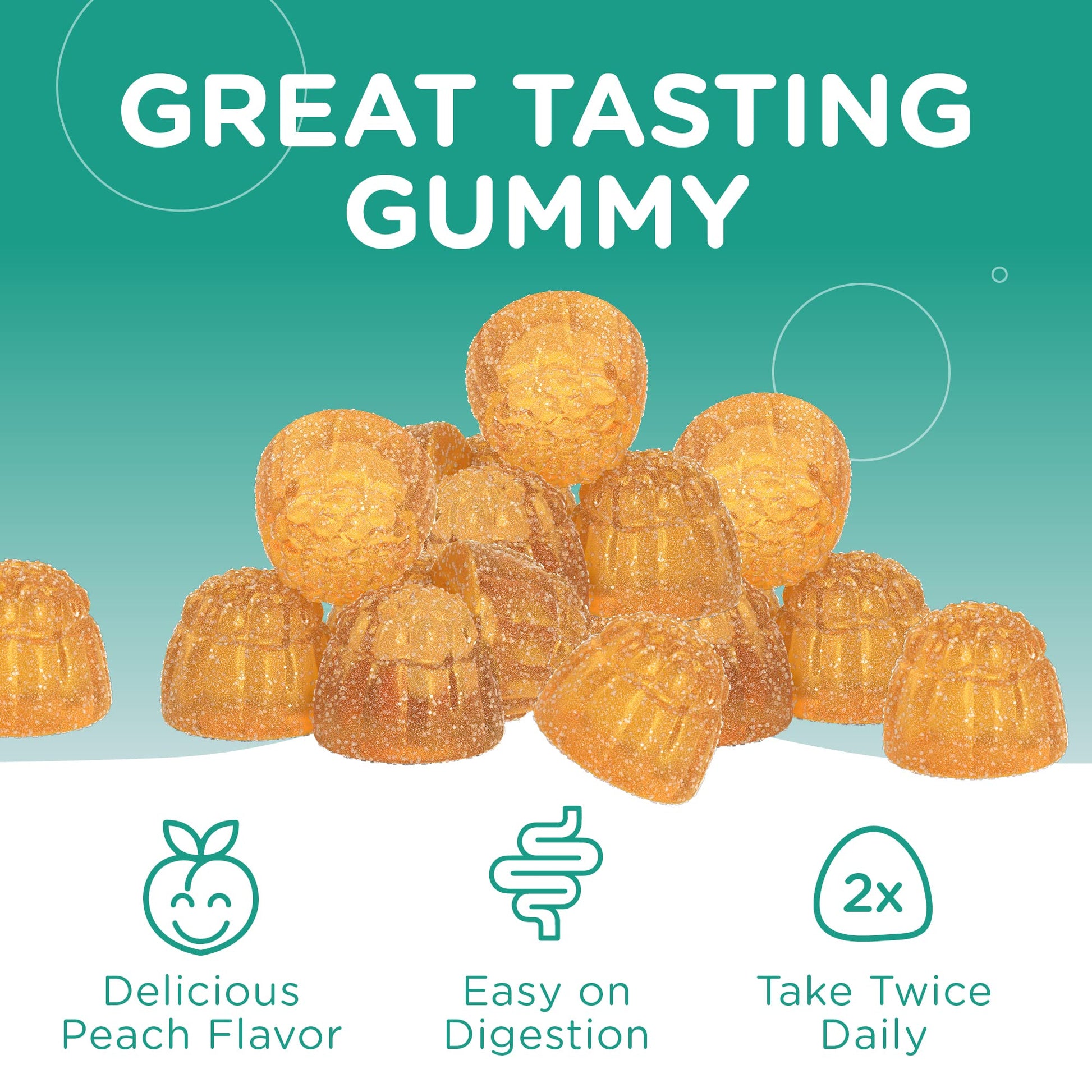 Chapter One Magnesium Gummies for Kids & Adults - Natural Calm Gummies - Calm Magnesium Citrate - Bone and Muscle Function Supplements for Kids & Adults - Mood Support, Kosher Apple Flavor (60) - Nirvana Guru