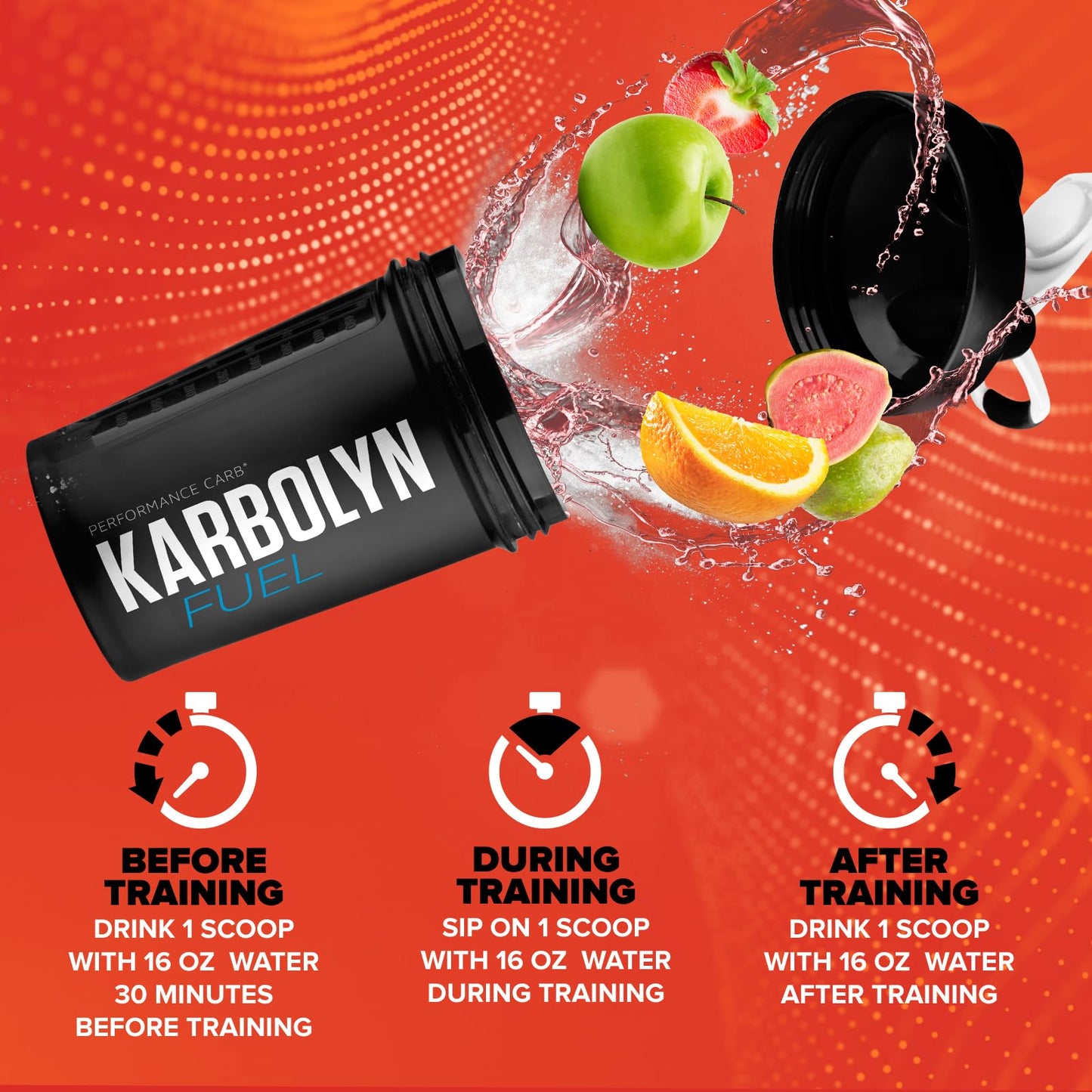 EFX Sports Karbolyn Fuel | Fast-Absorbing Carbohydrate Powder | Carb Load, Sustained Energy, Quick Recovery | Stimulant Free | 39 Servings (Neutral) Nirvana Guru