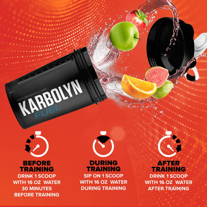 EFX Sports Karbolyn Fuel | Fast-Absorbing Carbohydrate Powder | Carb Load, Sustained Energy, Quick Recovery | Stimulant Free | 39 Servings (Neutral) Nirvana Guru