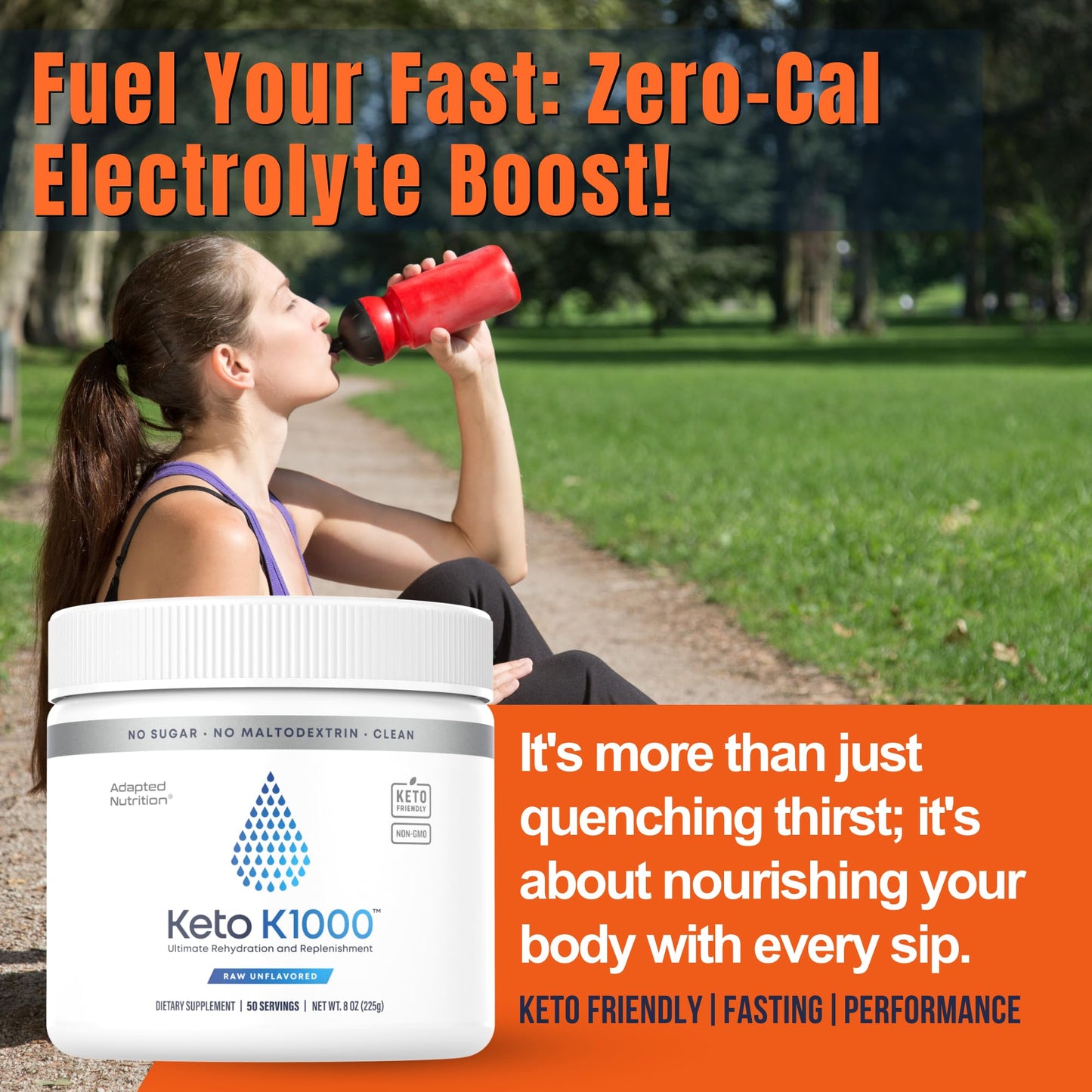 Hi-Lyte Keto K1000 Electrolyte Powder | Raspberry Lemon | Hydration Supplement Drink Mix | Boost Energy & Beat Leg Cramps | No Sugar, No Maltodextrin | 50 Servings