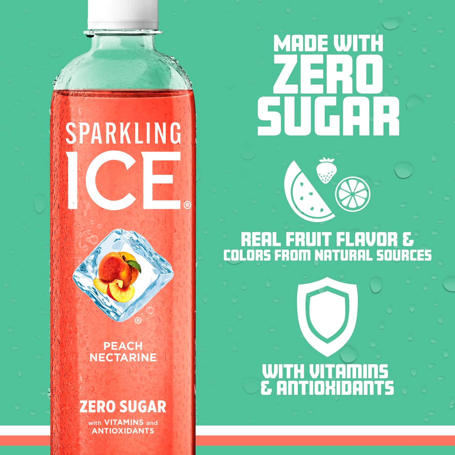 Sparkling Ice, Black Raspberry Sparkling Water, Zero Sugar Flavored Water, with Vitamins and Antioxidants, Low Calorie Beverage, 17 fl oz Bottles (Pack of 12) - Nirvana Guru