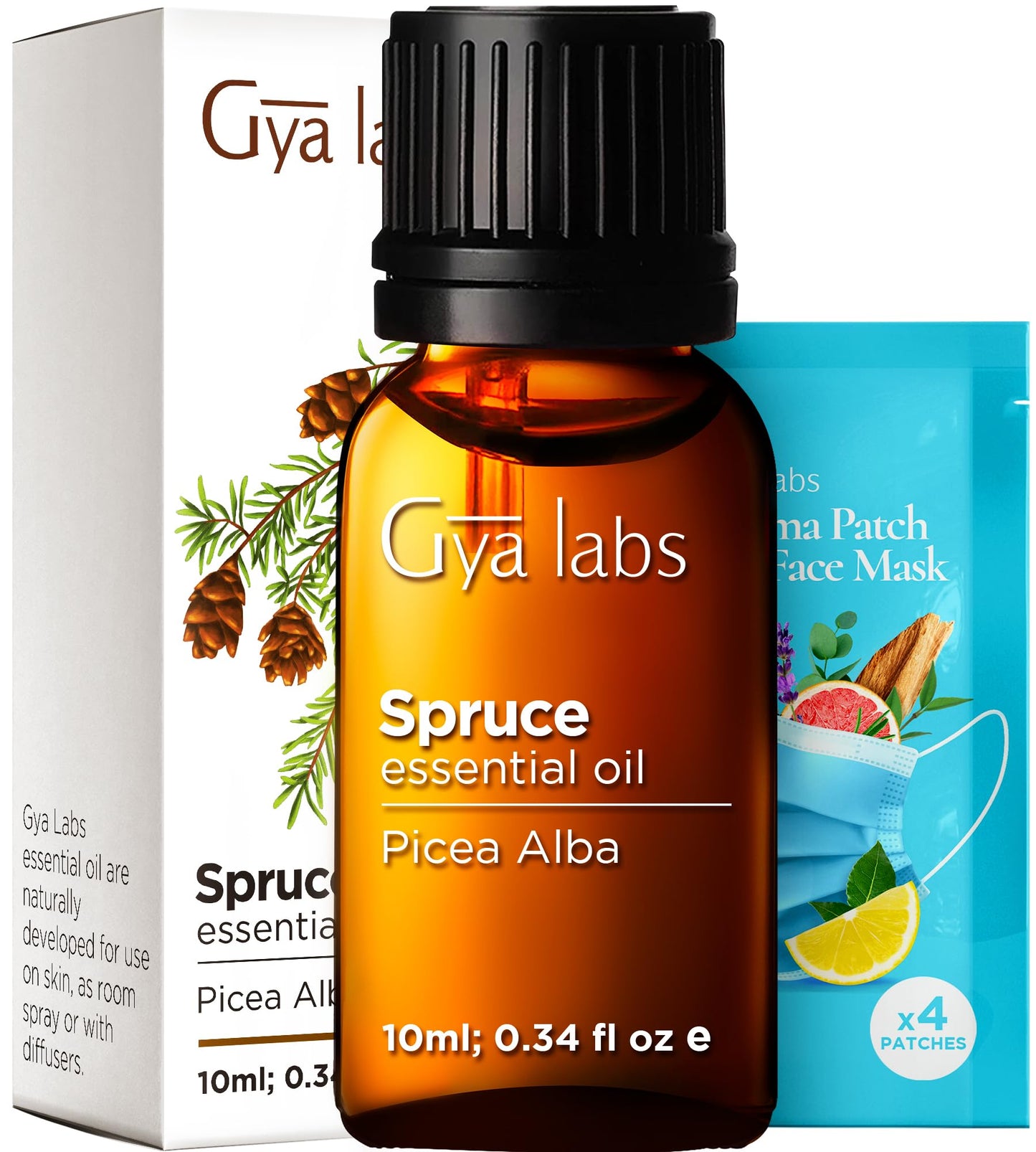 Gya Labs Frankincense Essential Oil for Face - 0.34 Fl Oz - 100% Pure Natural Frankincense Oil for Skin, Body Massages & Candle Making - Premium Grade for Wellness & Comfort - Woody & Calming Scent