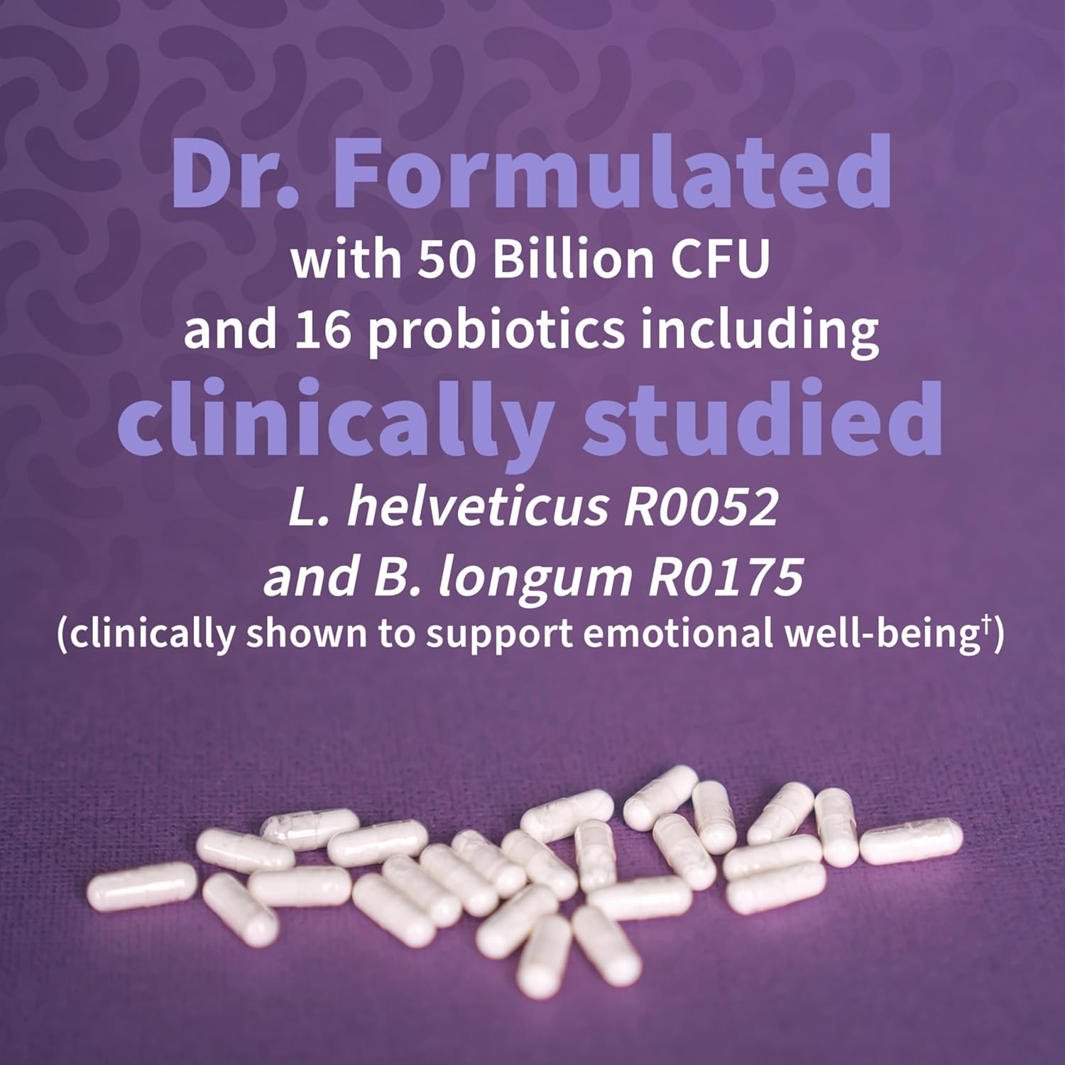 Garden of Life Probiotics Mood+ Dr Formulated Acidophilus Probiotic Supplement - Promotes Emotional Well-Being, Relaxation and Digestive Balance - Ashwagandha for Stress Management, 60 Veggie Caps - Nirvana Guru