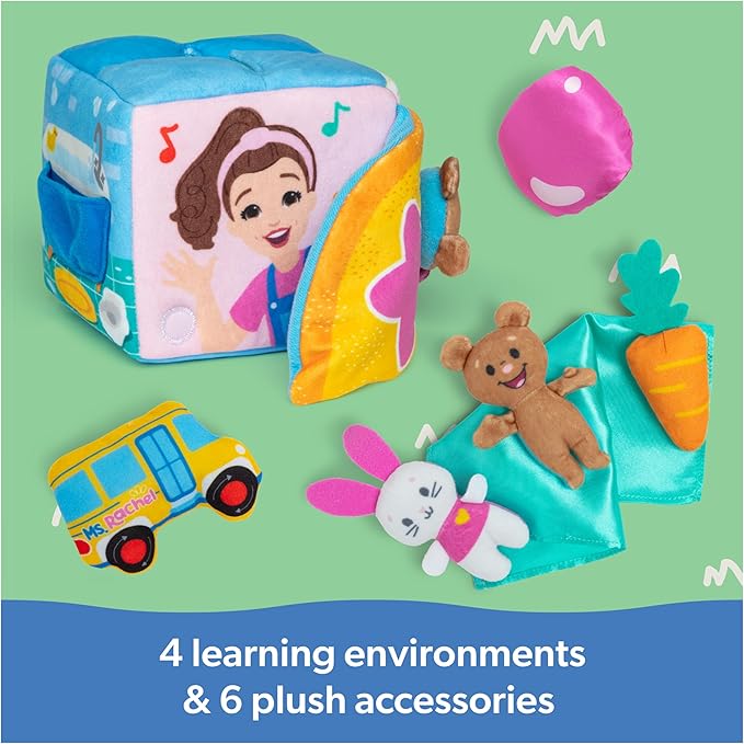 Ms. Rachel Official Surprise Learning Box, Educational Toys with Stuffed Animals, Sensory Toys & Activities for Babies, Toddler Toys for Girls & Boys Ages 0-2+ nirvanaguru