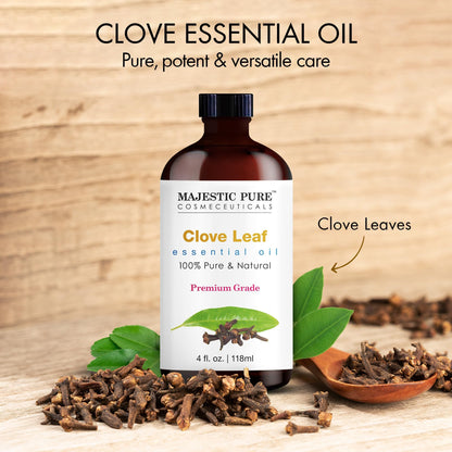 Majestic Pure Lavender Essential Oil with Glass Dropper | 100% Pure and Natural Lavender Oil | Premium Grade Essential Oils for Diffusers, Skin, Aromatherapy, Massage | 4 Fl Oz - Nirvana Guru