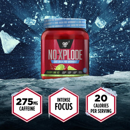 BSN N.O.-XPLODE Pre Workout Powder, Energy Supplement for Men and Women with Creatine and Beta-Alanine, Flavor: Fruit Punch, 30 Servings Nirvana Guru