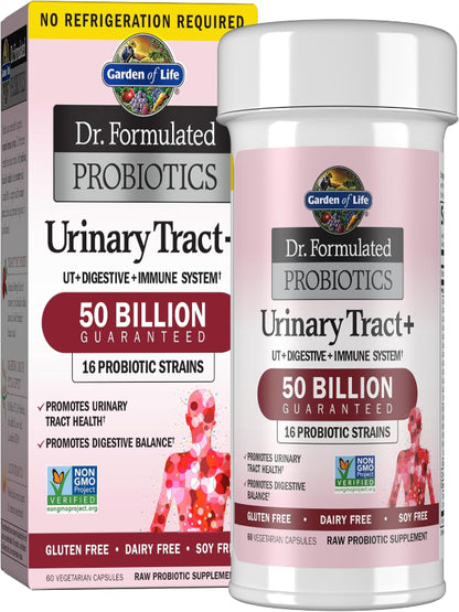 Garden Of Life, Dr. Formulated Probiotics Urinary Tract, 60 Count - Nirvana Guru