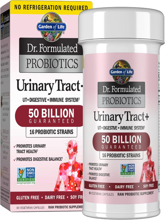 Garden Of Life, Dr. Formulated Probiotics Urinary Tract, 60 Count - Nirvana Guru