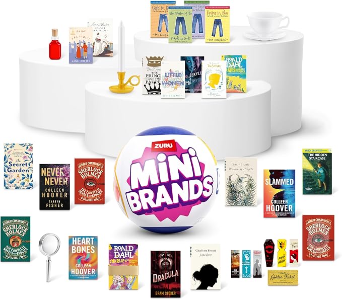 Mini Brands Home Books My Mini Baby Disney Mystery Capsule Toy Bundle Mini Brand