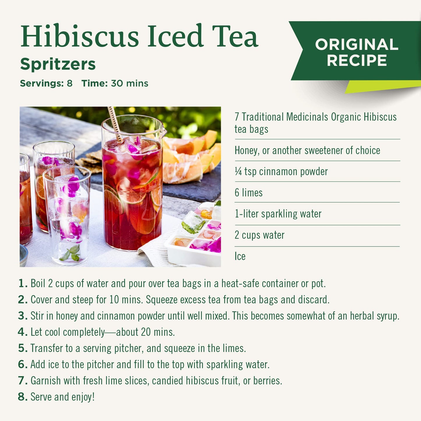 Traditional Medicinals - Organic Hibiscus Herbal Tea (6 Pack) - Supports Heart Health - 96 Tea Bags Total - Nirvana Guru