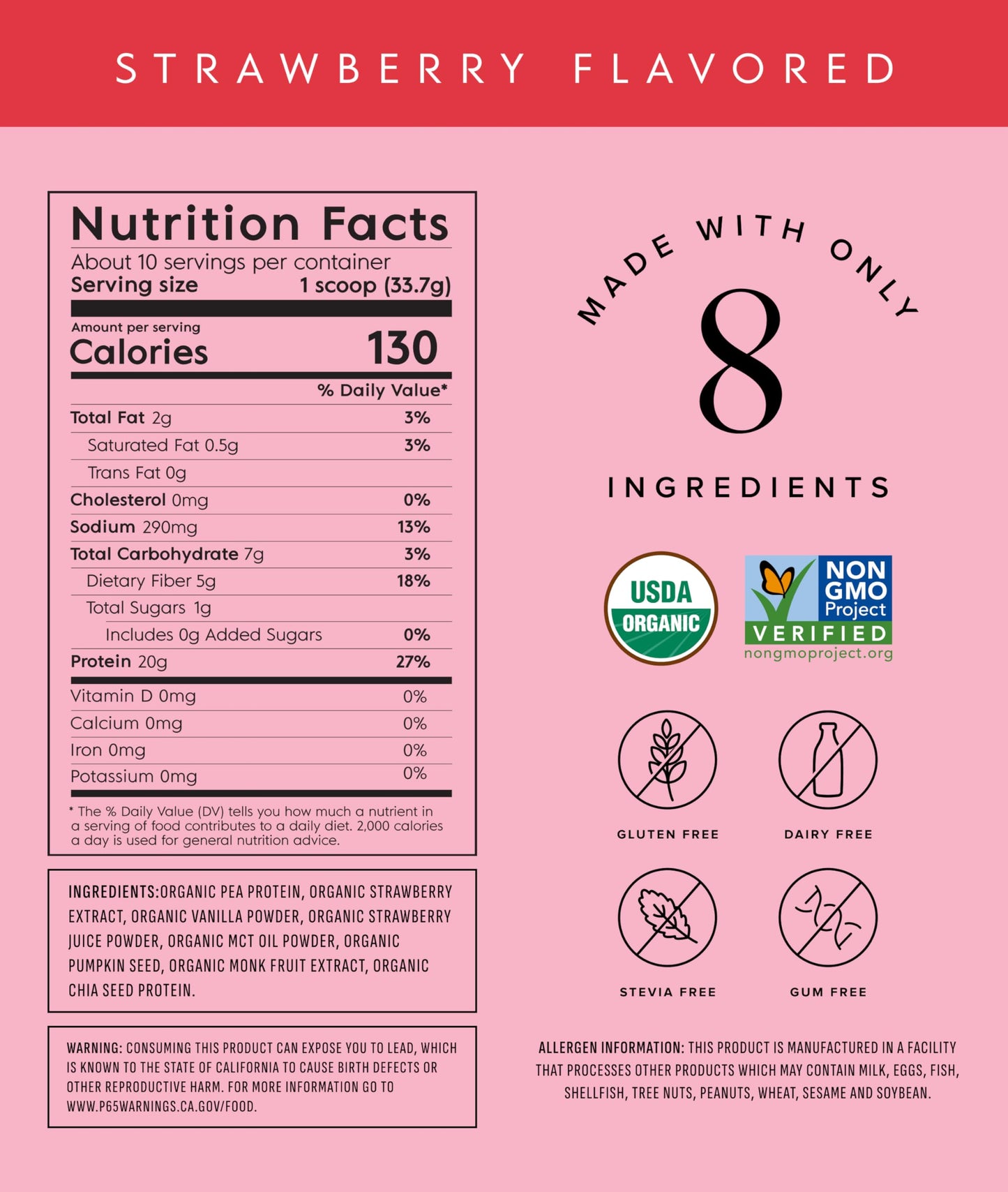 Truvani Vegan Protein Powder | Vanilla | 20g Organic Plant Based Protein | 18 Servings | Keto | Gluten & Dairy Free | Low Carb | No Added Sugar