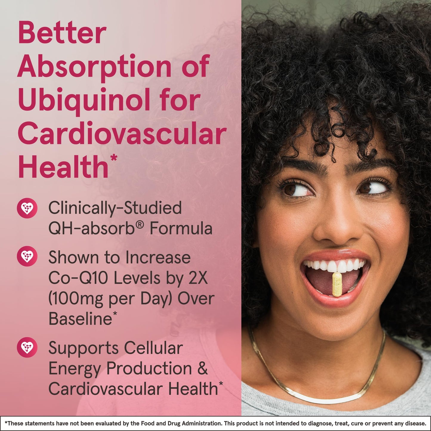 Jarrow Formulas® QH-Absorb®, 100 mg, Ubiquinol Dietary Supplement for Healthy Cardiovascular Function, 120 Softgels, 120 Day Supply - Nirvana Guru