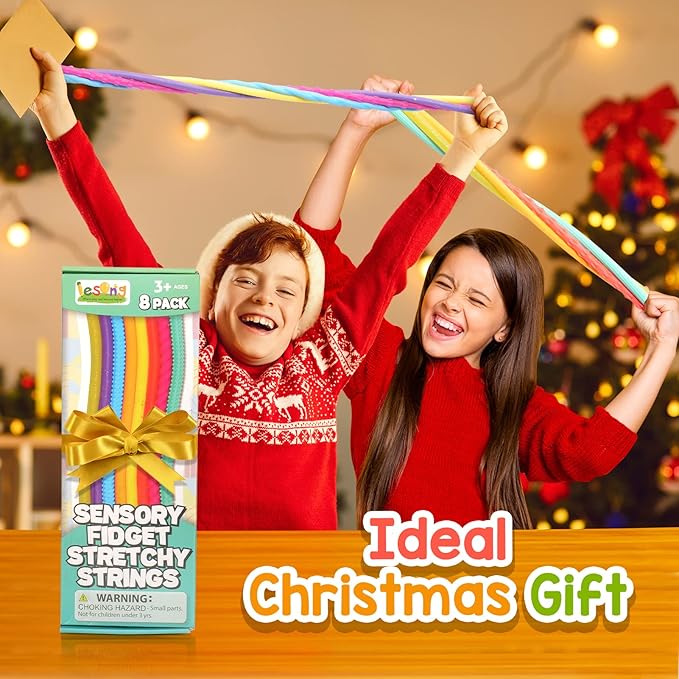 Sensory Autism Toys for Kids - Textured Stretchy Fidget Toys for Stress Anxiety - Sensory Toys Special Needs for Autistic Children Toddlers Boys Girls Stocking Stuffers Gifts, Treasure Box Classroom nirvanaguru