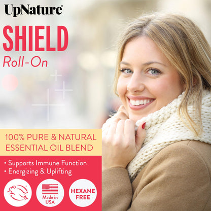 UpNature Lavender Essential Oil Pure Roll On - 100% Natural Lavender Oil for Skin