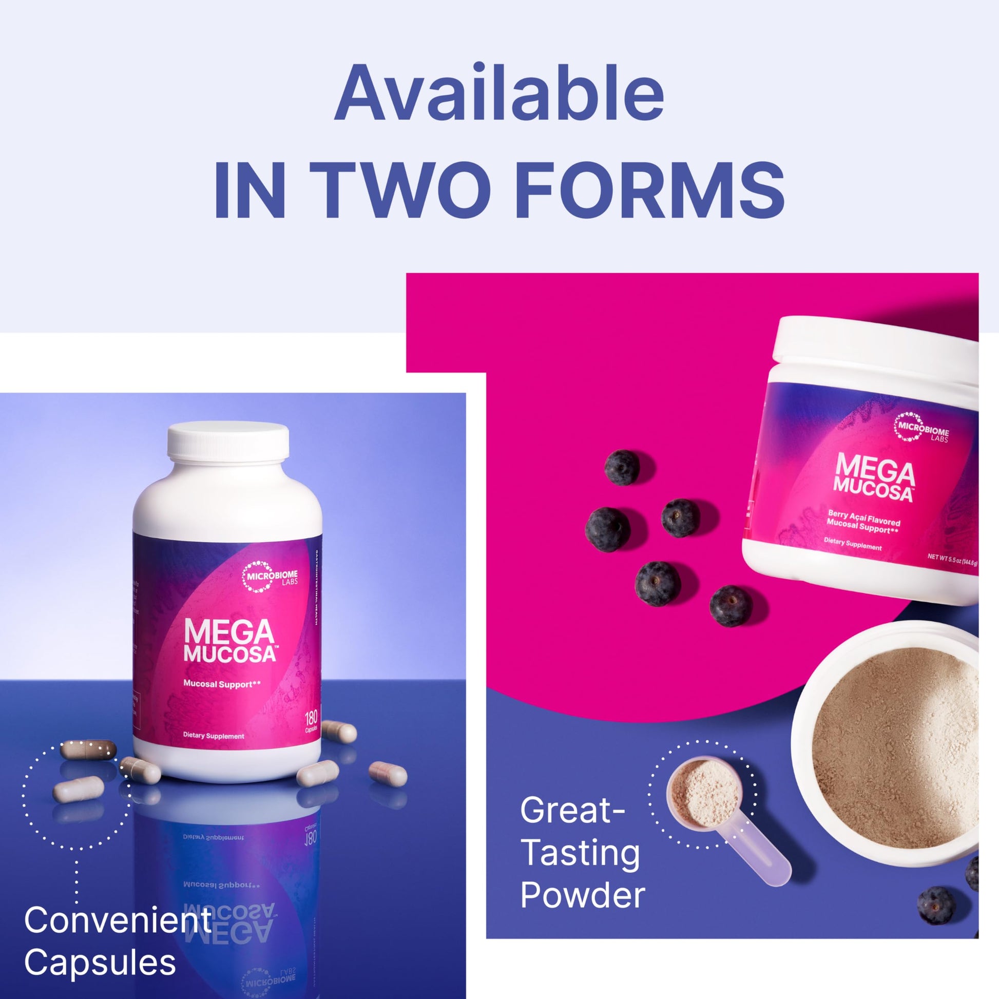 Microbiome Labs MegaMucosa - Amino Acids Supplement with Dairy-Free Immunoglobulins - Gut Health + Immune Support for Women & Men - for Complete Mucosal Support (180 Capsules) Nirvana Guru
