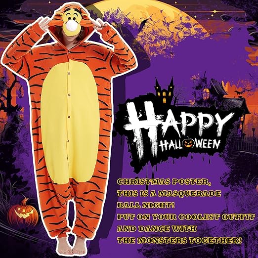 Beauty Shine Unisex Adult Onesie One Piece Pajamas Cosplay Cartoon Costume Halloween Christmas Sleepwear Jumpsuit Homewear nirvanaguru