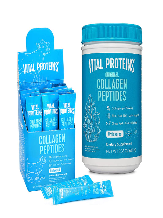 Vital Proteins, Unflavored Collagen Peptides, 20 Ounce - Nirvana Guru